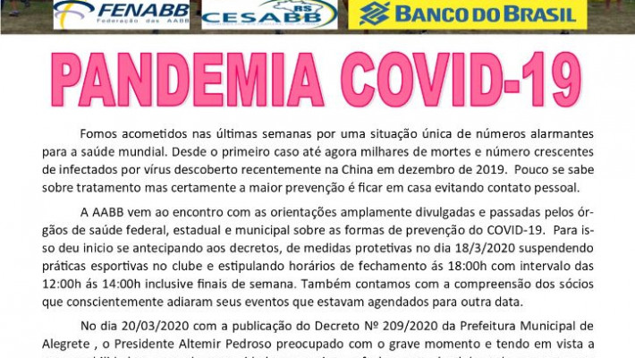 Pandemia COVID 19