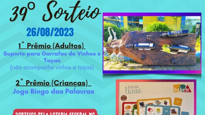 “AABB DE VANTAGENS” Sorteados de Agosto