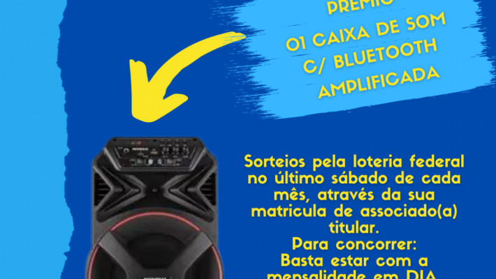 “AABB DE VANTAGENS” Sorteado de Fevereiro