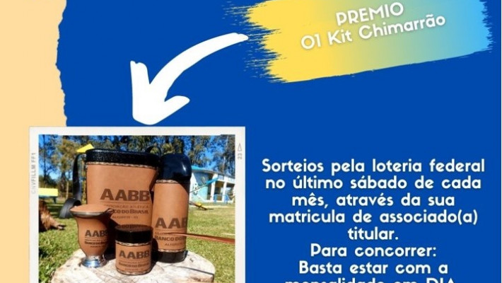 “AABB DE VANTAGENS” Sorteado de Abril