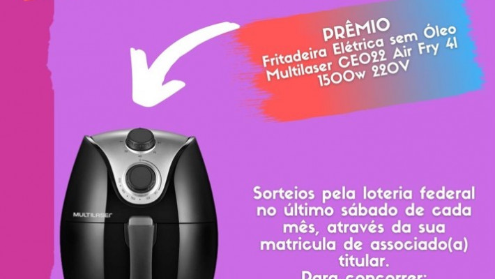 “AABB DE VANTAGENS” Sorteado de Outubro